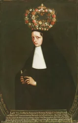 Maria Antonia de Rivera tisztelendő anya portréja